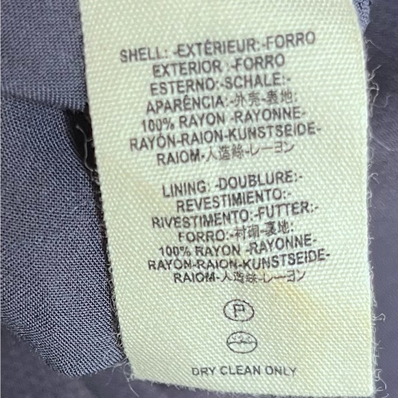 Free People Split Kimono Sleeve Navy Blue Draped Shirt Short Dress XS - Picture 7 of 11